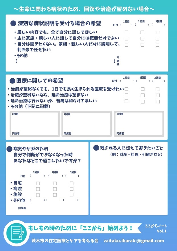 ここからノート